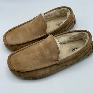 Men’s Ugg “Ascot” Suede Slipper with Rubber Sole